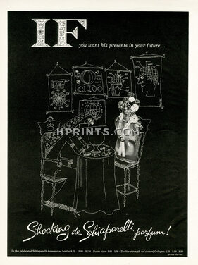 Schiaparelli (Perfumes) 1957 Shocking