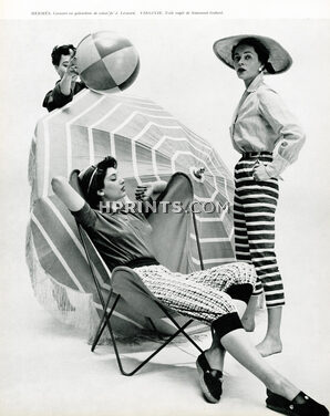 Hermès (Sportswear) 1953 Corsaire coton, Leonard & Cie
