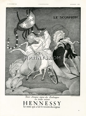 Hennessy 1934 Scorpion (Scorpio) Zodiac