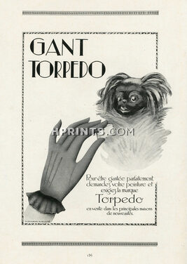 Torpedo (Gloves) 1924 Pekingese Dog