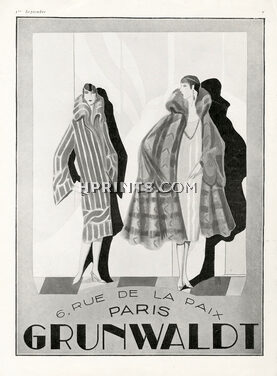 Grunwaldt 1925 Guys, Fur Coats