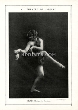 Dourga 1921 Indian Dance, L'Hindoue, "Bacchanale"