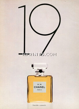 Chanel (Perfumes) 1974 Numéro 19