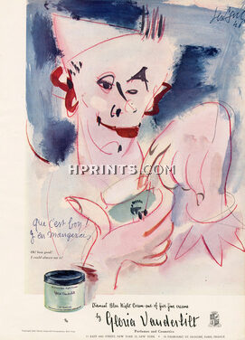Gloria Vanderbilt (Cosmetics) 1947