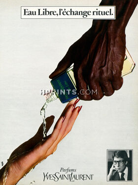 Yves Saint Laurent (Perfumes) 1977 "Eau Libre" for Men