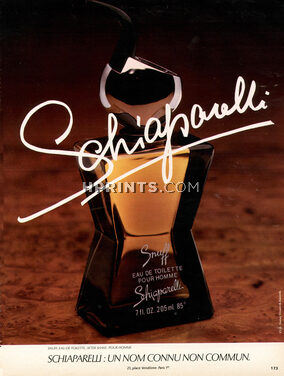 Schiaparelli (Perfumes) 1977 "Snuff"