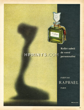 Raphaël (Perfumes) 1966 Réplique, Photo Fichter