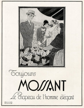 Mossant (Hats) 1929 Destruel
