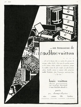 Louis Vuitton 1926 Trousseau de Malles
