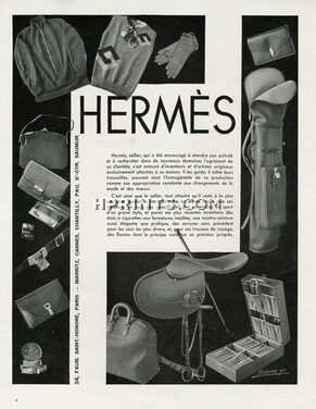 Hermès (Misc.) 1929 Handbag, Gloves, toiletry bag Luggage Baggage (S)