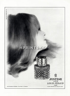 Louis Féraud (Perfumes) 1967 "Justine"