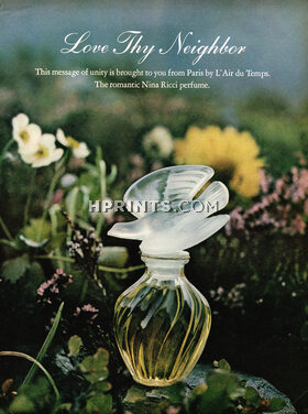 Nina Ricci (Perfumes) 1971 L'air Du Temps