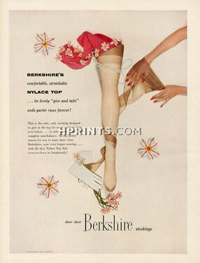 Berkshire (Hosiery, Stockings) 1953 John Frederics Accessories