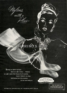 Flatternit (Hosiery, Stockings) 1946