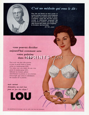Lou (Lingerie) 1958 Brassiere, Médecin