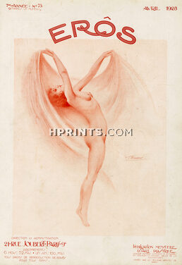 Suzanne Meunier 1928 Nude, eros Cover
