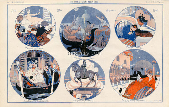 Gerda Wegener 1916 Venice