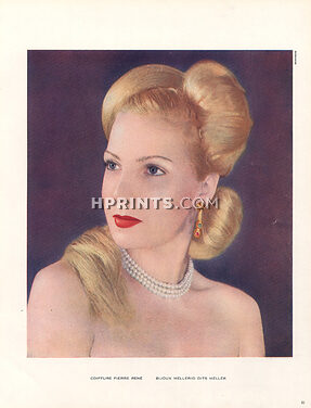 Mellerio Dits Meller 1946 Coiffure Pierre-René, Photo Bernheim