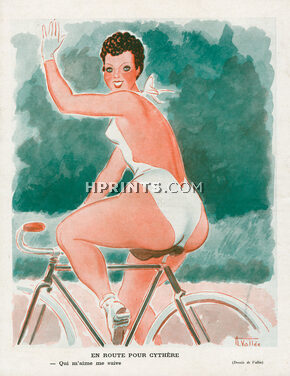Armand Vallée 1936 "Qui m'aime me suive", Bicycle