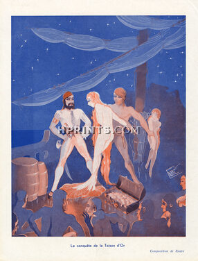 Endré 1935 "La conquête de la Toison d'Or", Pirates