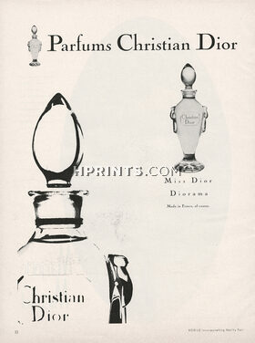 Christian Dior (Perfumes) 1956 Miss Dior, Diorama