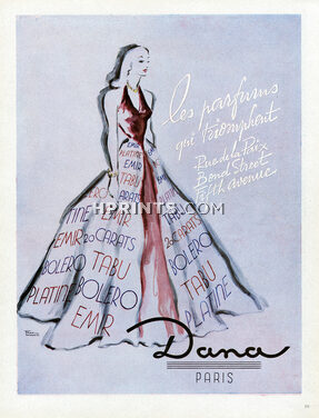 Dana (Perfumes) 1947 Facon Marrec
