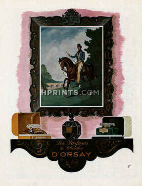 D'Orsay (Perfumes) 1941 Trophée, Le Dandy, Milord
