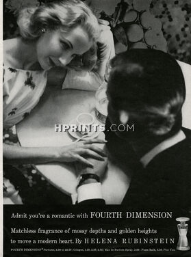 Helena Rubinstein (Perfumes) 1956 Fourth Dimension