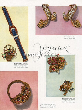 Boucheron, Mauboussin, Van Cleef, Mellerio 1942 Bracelet, Clip