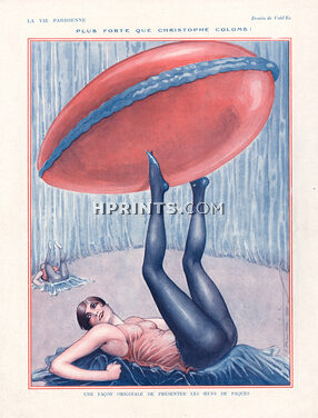 Vald'Es 1927 Easter Egg, Tights, Circus