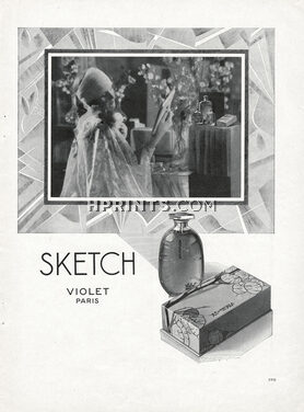 Violet (Perfumes) 1925 Sketch