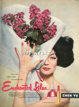 Chen Yu 1957 Harry Meerson Lipstick Nail Polish Flower