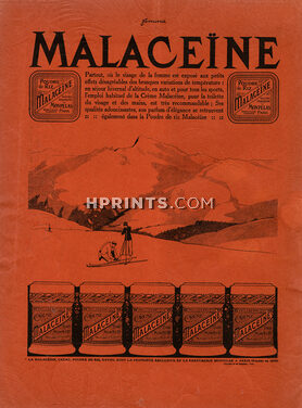 Malaceïne 1921 Ski