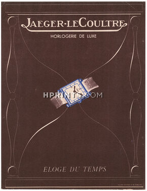 Jaeger-leCoultre 1943 Eloge du Temps