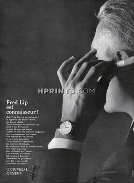 Universal & Lip (Watches) 1962 Fred Lip
