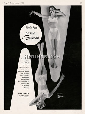 Gossard (Lingerie) 1951 Pull-on girdle, Pantie
