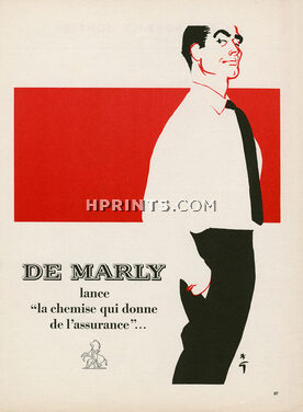 De Marly 1956 René Gruau
