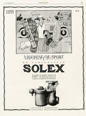 Solex 1927 Golfer, Jean Routier