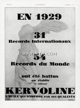 Kervoline 1930 Victory of Samothrace, Classical Antiquity