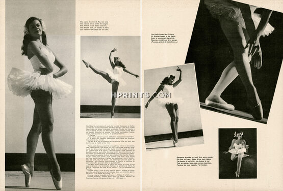 À Contre-Ciel, par Martine Cadieu 1949 Ballerina, 4 pages, 4 pages