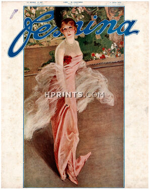 Femina Cover 1913 Elegant Parisienne