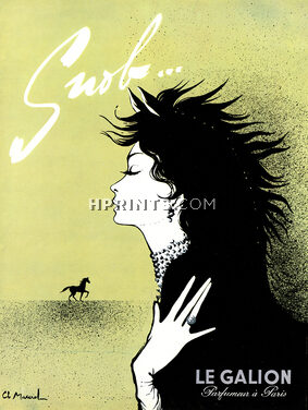 Le Galion 1955 Snob, Horse, Claude Maurel (Version Colour)