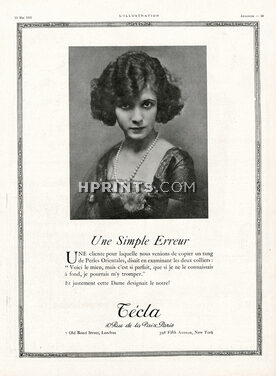 Técla (Pearls) 1922 Une Simple Erreur