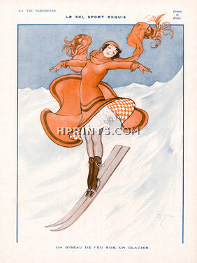 Zajac 1922 Le Ski Sport Exquis, Wind Dress Up