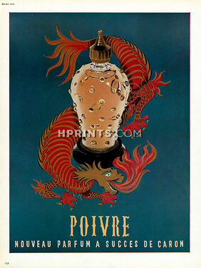 Caron (Perfumes) 1955 Poivre, Dragon (version green)