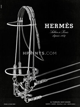 Hermès 1966 Filet, Brides, Mors pour Cheval