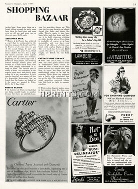 Cartier (Jewels) 1944 Ring, Topaz with Diamonds