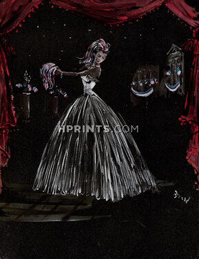 Nina Ricci 1945 The Liberation Dress, Christian Bérard