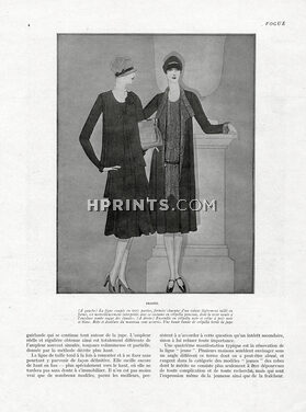 Chanel 1926 Douglas Pollard, Black Dresses