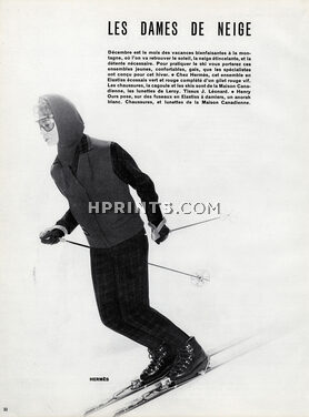 Hermès (Sportswear) 1961 Ski